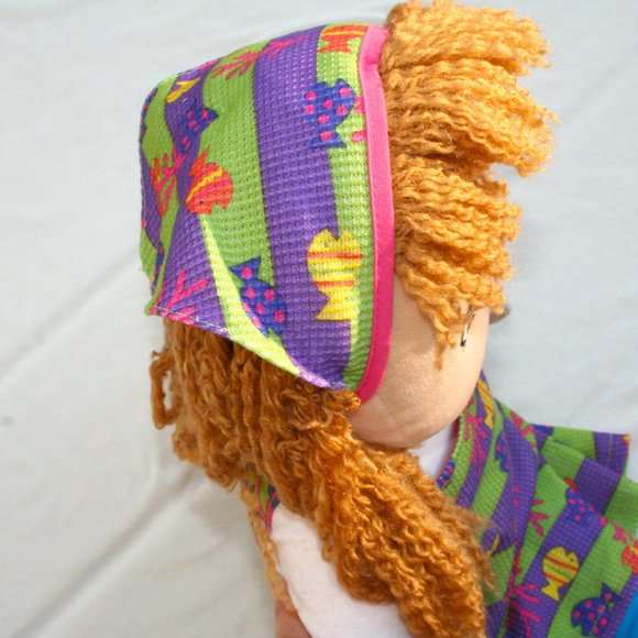 LARGE PLUSH GIRL DOLL TALL CUTE SOFT STUFFIE BIG TOY GIFT SEA ANIMAL DRESS SHOES - Picture 6 of 15